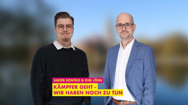 Jakob Sontag und Kim Jöns